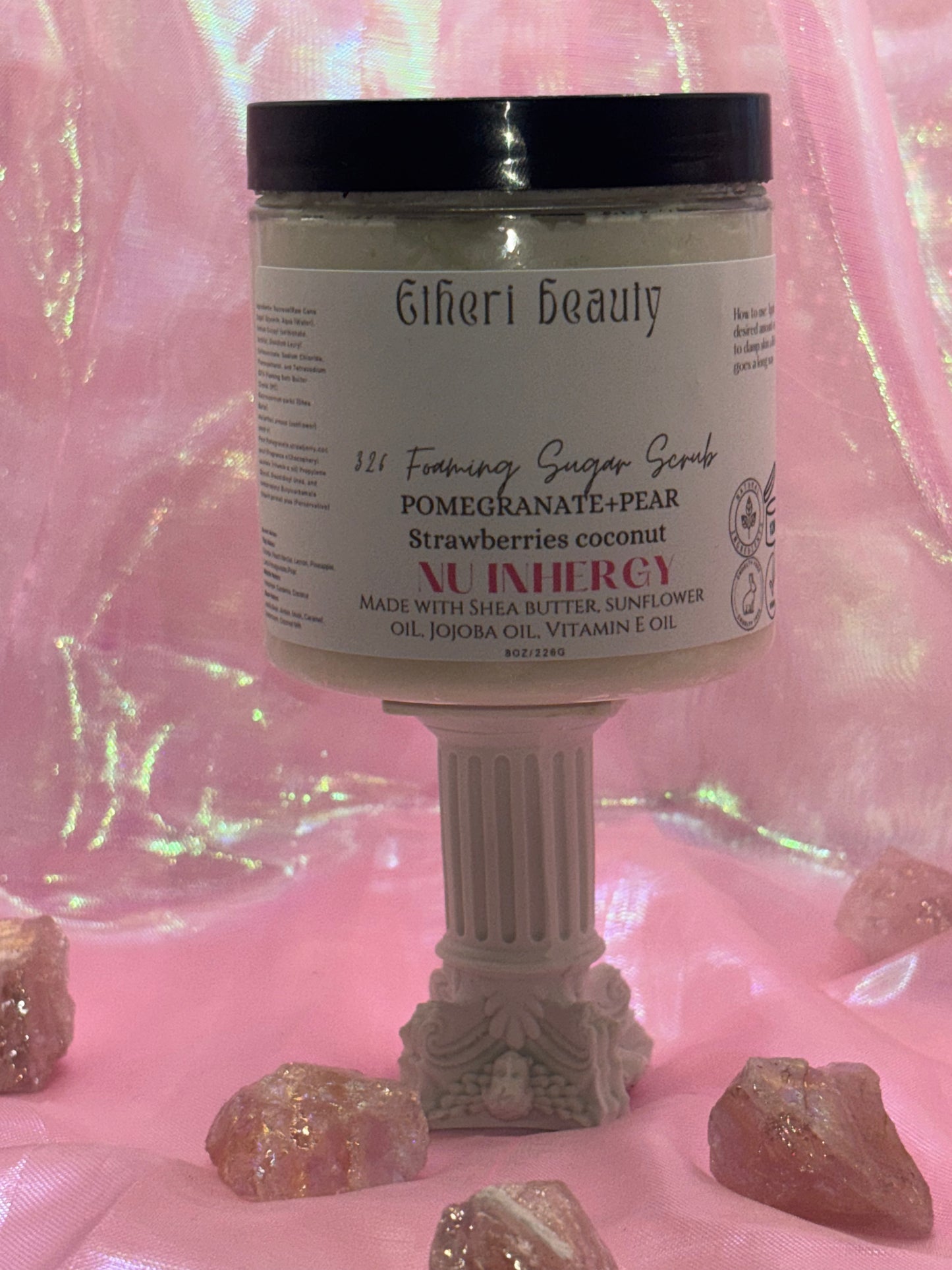 326 Foaming Sugar Scrub Nu InHERgy