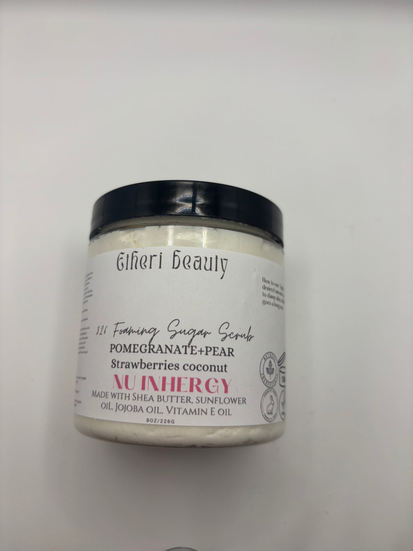 326 Foaming Sugar Scrub Nu InHERgy