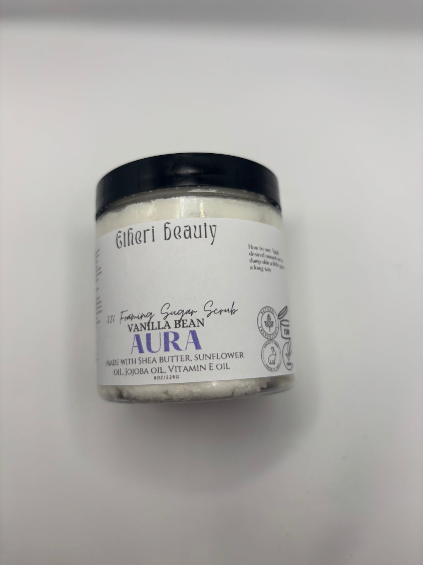 326 Foaming Sugar Scrub Aura