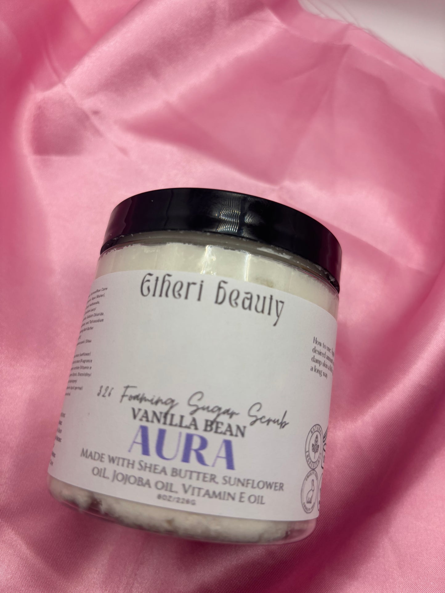 326 Foaming Sugar Scrub Aura